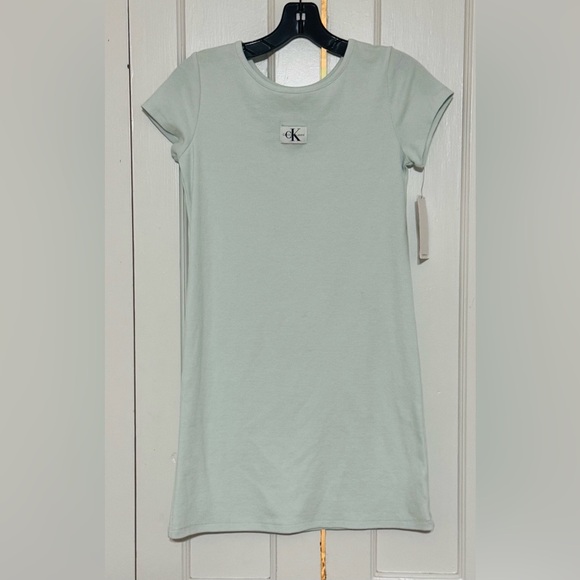 Calvin Klein Ribbed t-shirt dress - Picture 1 of 4